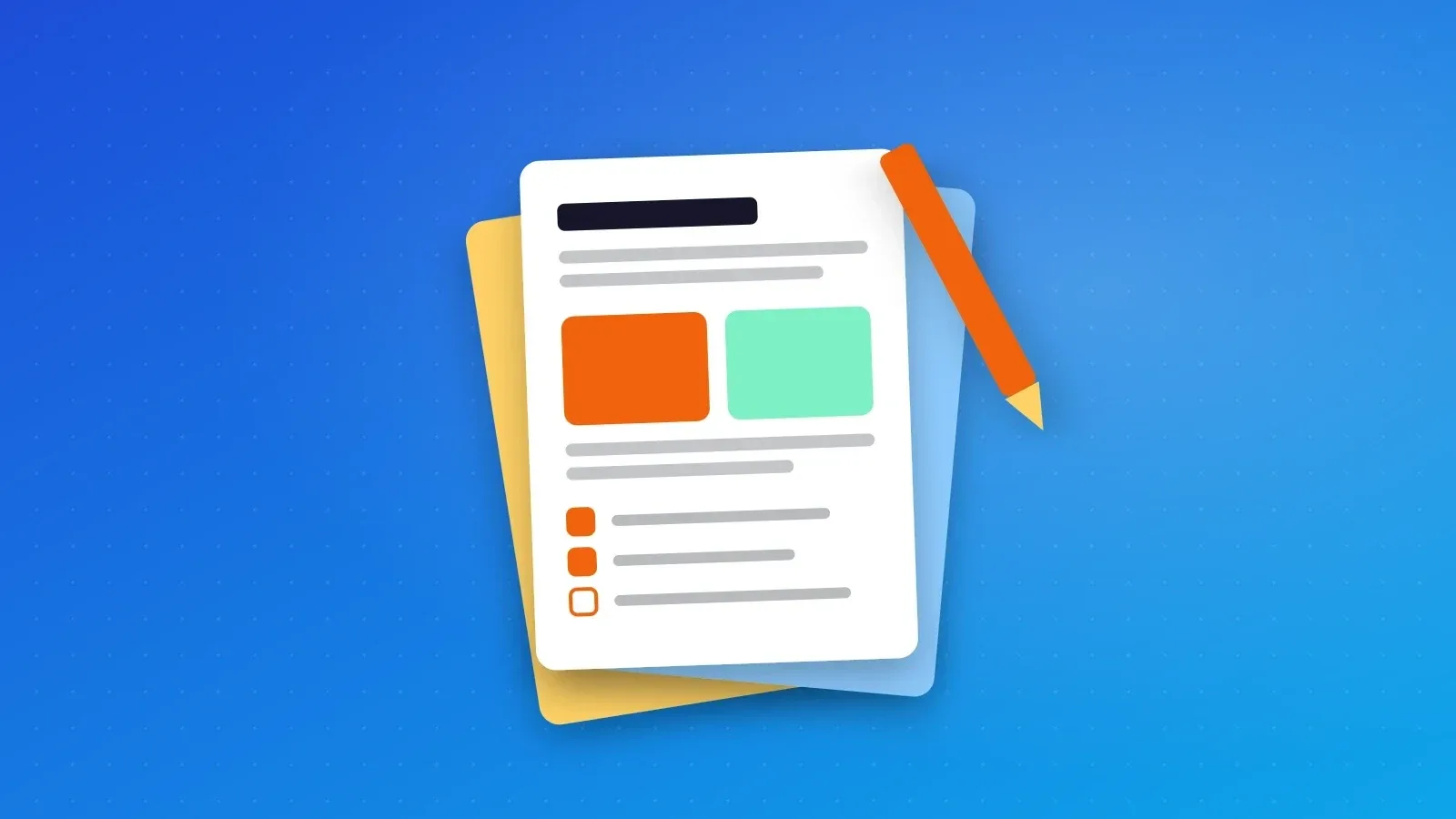 Graphic of a release checklist moving through testing stages before launch